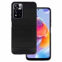 Back Ümbris CARBON jaoks XIAOMI REDMI NOTE 11 PRO PLUS 5G Must