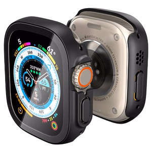 Spigen Thin Fit 360 ümbris Apple Watch Ultra 49 mm jaoks, must