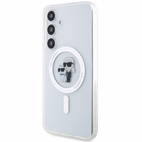 KARL LAGERFELD ümbris jaoks SAMSUNG S24 KLHMS24SHGKCNOT (MAGSAFE IML KC) läbipaistev