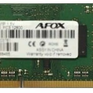 AFOX SO-DIMM DDR3 8GB operatiivmälu 1600 MHz LV 1.35V