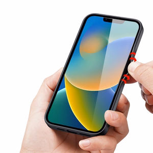 Dux Ducis Fino ümbris iPhone 14 Plus sinisest nailonist