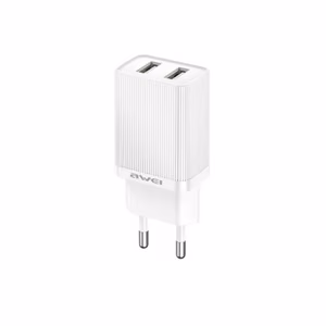 Laadija Awei C15-EU 10W 2xUSB-A valge