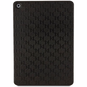 Чехол Karl Lagerfeld Saffiano Monogram Ikonik для iPad 10.2" 2019 (7 поколение) Folio Magnet Allover Cover - чёрный