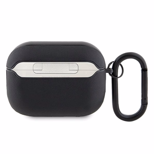 AMG AMAP2SLWK AirPods Pro 2 (2022/2023) чехол чёрный/чёрный Leather White Logo