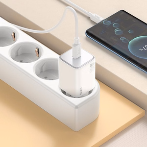 Phone Laadija Hoco USB C QC PD 20W N40 valge