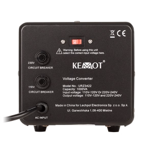 KEMOT pingemuundur, 800 W/1000 VA