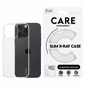 CARE by PanzerGlass X-Ray Soft Basic Ümbris iPhone 16 Pro Max 6.9" Clear/Läbipaistev 1444