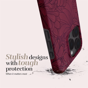 MIO Berry Blooms Magsafe Case Compatible for iPhone 16
