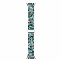 Strap to Apple Watch Forcell F-Design FA04 marbled resin clasp 38 / 40 / 41 mm roheline