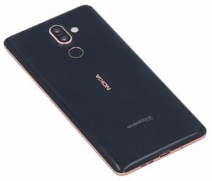 Tagakaas Nokia 7 Plus must/vask originaal (kasutatud Grade B)