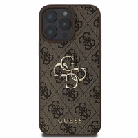GUESS ümbris jaoks IPHONE 16 Pro GUHCP16L4GMGBR (4G PU Big Logo) brown
