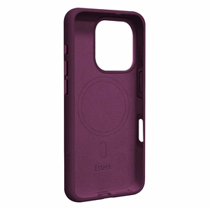 Etteri Silicone Mag ümbris iPhone 16 Pro Max 6,9 tolli jaoks, tume kirsipunane