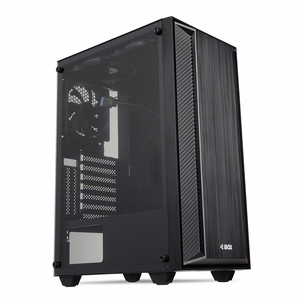iBox CETUS 906 Midi Tower must arvutikorpus