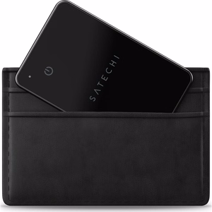 Локатор совместимый с Apple Find My Satechi Wallet Card форм-фактор ST-LFAWCK чёрный