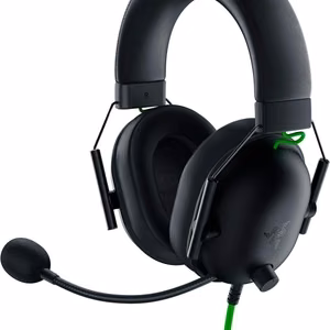 Razer Blackshark V2 X kõrvaklapid juhtmega peapael mängude mustad, rohelised