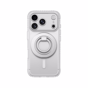 AmazingThing Titan Pro Lens Ring Set ümbris mudelile iPhone 18 Pro Max, kaamerakaitsega ja magnetrõngaga, ühildub MagSafe'iga – värv: läbipaistev