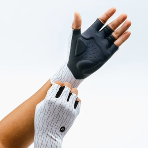 Rockbros Road Cycling Gloves Size: L - Black and White