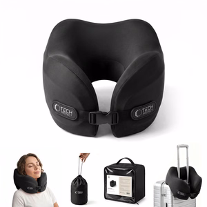 Tech-Protect ComfortRest Travel Pillow - Black