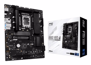 Asrock B860 Pro-A emaplaat Intel B860 LGA 1851 (Socket V1) ATX