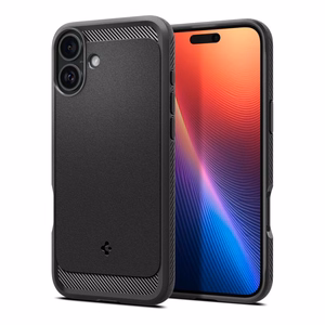 SPIGEN ümbris RUGGED ARMOR MAG compatible with MagSafe jaoks IPHONE 16 matte must