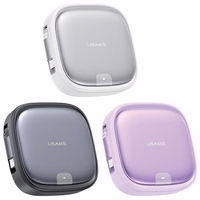 USAMS sissetõmmatav kaabel 3w1 karbiga MicroUSB/USB-C/Lightning 60W hõbedane SJ650USB02 (US-SJ650)