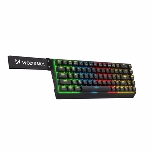 Wozinsky WKGP-1165 mehaaniline mänguriklaviatuur RGB taustvalgustusega - must