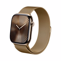 Crong Milano Steel - Stainless Steel rihm Apple Watch 38/40/41/42 mm (Rose kuldne)