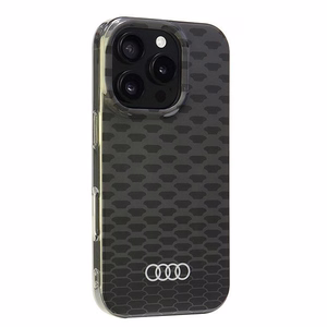 Audi IML Stitching Pattern MagSafe iPhone 16 Pro 6.3" must/must hardcase AU-IMLMIP16P-Q5/D3-BK