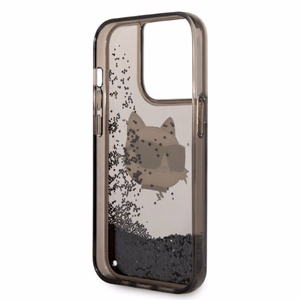 Karl Lagerfeld KLHCP14LLNCHCK iPhone 14 Pro 6.1" must/must hardcase Glitter Choupette Head