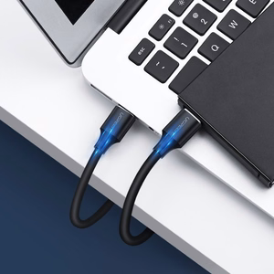 Ugreen kaabel USB 2.0 (pistik) - USB 2.0 (pistik) 1 m must (US128 10309)