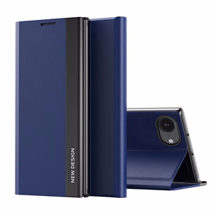 Sleep Ümbris Pro jaoks iPhone 16e with Flip and Stand - Sinine