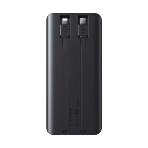 Joyroom JR-PBF19 22.5W 10000mAh Powerbank kahe sisseehitatud kaabliga - must