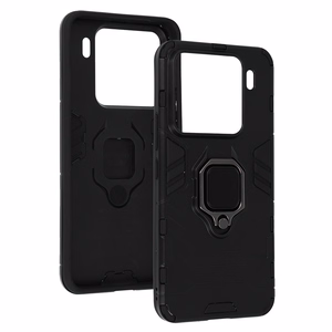 Ring Armor Ümbris jaoks Xiaomi 15 Pro 5G Must