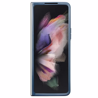 Guess 4G Triangle Strass Ümbris jaoks Samsung Galaxy Z Fold 5 - sinine