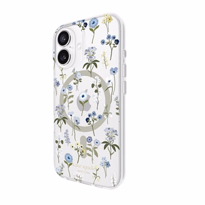Kate Spade New York Protective MagSafe - Case for iPhone 16 (Precious Bloom)