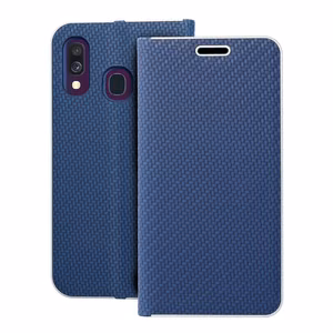 LUNA Book Carbon jaoks SAMSUNG A40 sinine