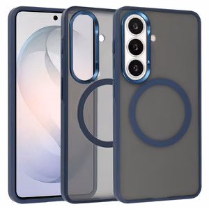 Liavec Soft Case Metal Frame чехол Samsung Galaxy S26 темно-синий
