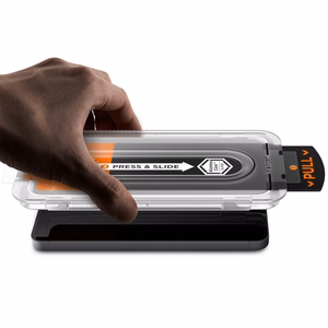 Spigen Glas.tR "EZ Fit Pro" Karastatud klaas 2-pack jaoks Samsung Galaxy S25 FE