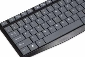 iBOX Eris USB klaviatuur, hall/must