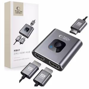 Tech-Protect HB07 HUB Adapter 2in1 HDMI 4K 60HZ - hall