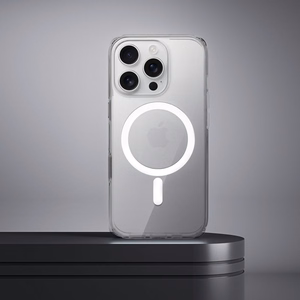 Clear Elite Mag Ümbris antiyellowing compatible with Camera Control button and MagSafe jaoks IPHONE 16 PRO läbipaistev