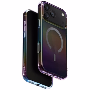Uniq Iridescia Ümbris jaoks iPhone 17 Pro Max Magclick Charging - Multicolor