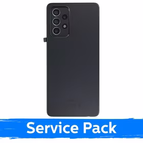 Tagakaas, ühilduv Samsung A528 A52s 5G / Suurepärane must / (Service Pack)
