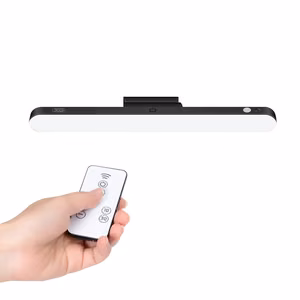 XO LED magnetlamp YH08B 1200mAh must + kaugjuhtimispult