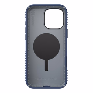 Speck Presidio2 Grip MagSafe'i ja ClickLocki toega ümbris iPhone 16 Pro Max-le, Coastal Blue/Dust Grey