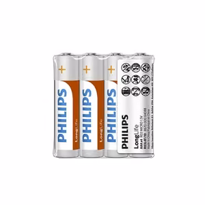 Patarei PHILIPS AAA LR03 LONGLIFE 4tk Power Alkaline