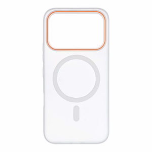 Чехол Honor 600 / 600 PRO Go Orange совместимый с MagSafe прозрачный