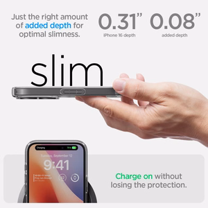 Ümbris SPIGEN Ultra Hybrid ACS08069 do Iphone 16 Plus - Crystal Clear