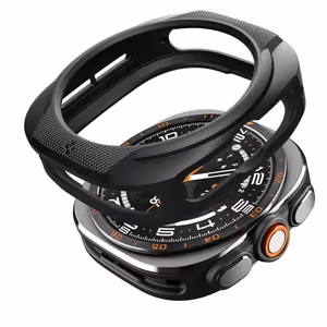 Spigen Liquid Air ümbris mudelile Samsung Galaxy Watch Ultra 47 mm – must
