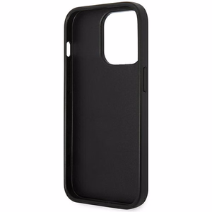 Karl Lagerfeld Saffiano Choupette Head Patch Case iPhone 14 Pro Max jaoks - must